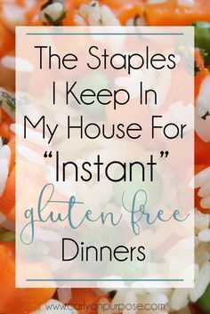 Gluten Free Dinners, Gluten Free List, Gluten Free Food List, Gluten Free Info, Instant Food, Gluten Free Shopping, Grain Free Diet, Cookies Gluten Free, Going Gluten Free