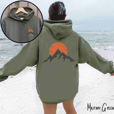 Take A Hike... The perfect gift for someone who is looking for an Adventure Hoodie, Camping Outfit Ideas, Hiking Outfit Inspiration, or a Minimalist Mountain Hoodie. Find the Explorer Aesthetic, the Travel Aesthetic, Glamping Hoodies, Vacation Shirts, Minimalist Nature Shirts, and Outdoor Sweatshirts here! Camping Outfit Ideas, Camping Aesthetic Outfits, Explorer Aesthetic, Oversized Hoodie Outfit, Minimalist Camping, Camping Outfit, Minimalist Mountain, Camping Hoodie, Camping Aesthetic