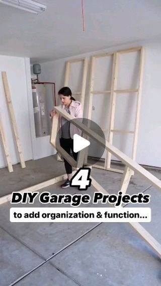 Jay Huerta on Instagram: "Let's upgrade our garage. 

#garage #garagerepair #garagegoals #garages #garagedoors #garagedoorservice #garageupgrade #shop #workshop #workspace #contractor #contractors #construction #carpenter #carpentry #carpenters #woodworking #woodcutting #woodwork #woodworker #woodsanding #woodworking #handyman #handymen" Diy Mudroom In Garage, Multi Purpose Garage Ideas, Garage Organizers Organizing Ideas, Office Garage Ideas, Detailing Garage Ideas, Garage Remodel Ideas, Garage Inspiration, Garage Workshop Layout, Workshop Layout