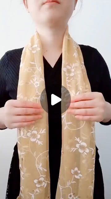 How To Wear Scarves With Blazers, Folding A Scarf Ways To, How To Fold A Neck Scarf, How To Knot A Scarf, How To Tie Large Scarf, Tying Scarves Neck, How To Scarf Wrap, How To Fold A Scarf, Scarf Diy Ideas