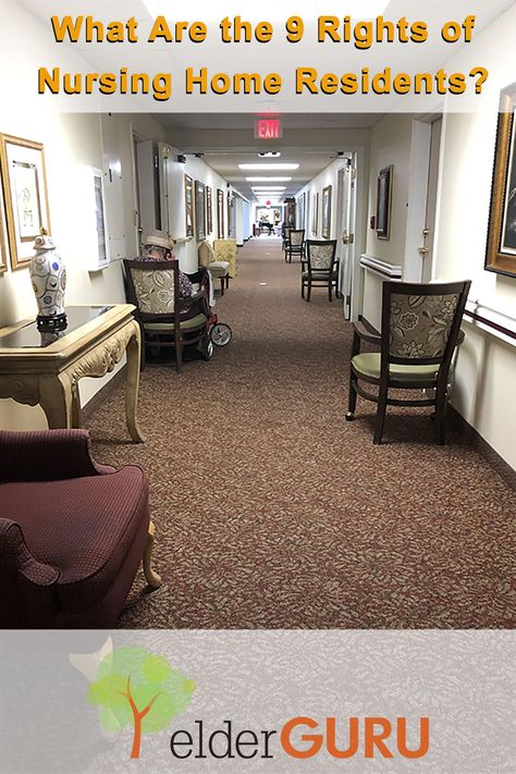 nursing home hallway Nursing Homes, Elderly People, Long Term Care, Assisted Living, Nursing Home, Food Quality, Caregiver, Bathroom Inspiration, House Rooms