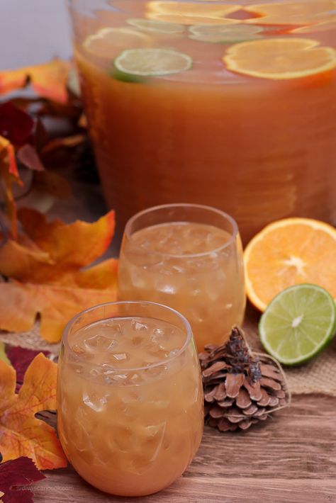 Orange Colored Punch Recipes, Orange Colored Drinks, Orange Colored Punch, Easy Fall Punch Recipes, Thanksgiving Punch Non Alcoholic Easy, Punch With Orange Juice, Thanksgiving Punch With Alcohol, Orange Juice Punch, Fall Punch Recipes Non Alcoholic