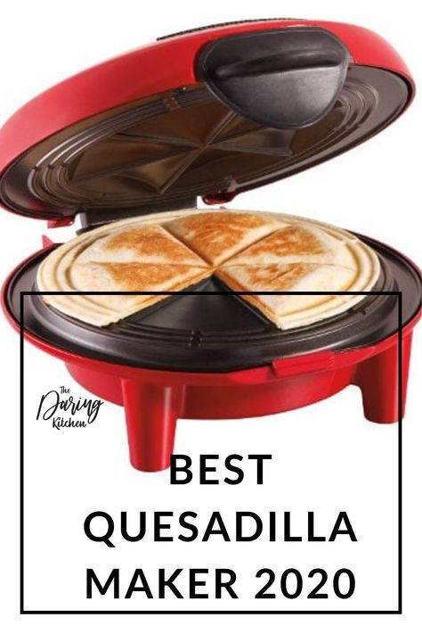 Of course, you can use a simple skillet to make a quesadilla, but a quesadilla maker can reduce the cooking time in half and make the cooking process a lot easier, which is a great thing especially for beginners. Curious to find what the best quesadilla maker is? #thedaringkitchen #kitchentoolsandgadgets #quesadillamaker2020 Quesadilla Maker Recipes, Homemade Quesadillas, Dorm Cooking, Quesadilla Maker, Induction Cookware, Healthy Meals To Cook, Cooking For One, Free Snacks, Cooking Pan