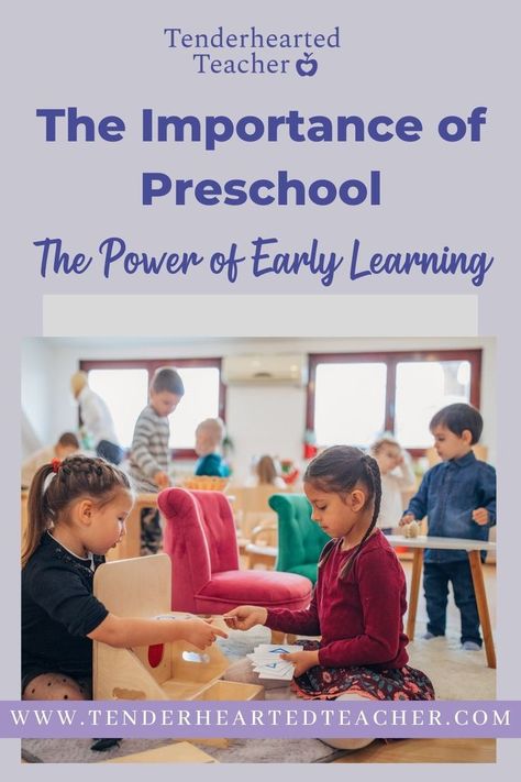 The Importance of Preschool: Image depicts groups of young children playing and participating in various activities in their preschool classroom. Early Childhood Educator, Early Childhood Advice, Toddler Behavior, Kindergarten Centers, Developmental Milestones, Preschool Education, Kids Behavior, Teaching Preschool, Language Development