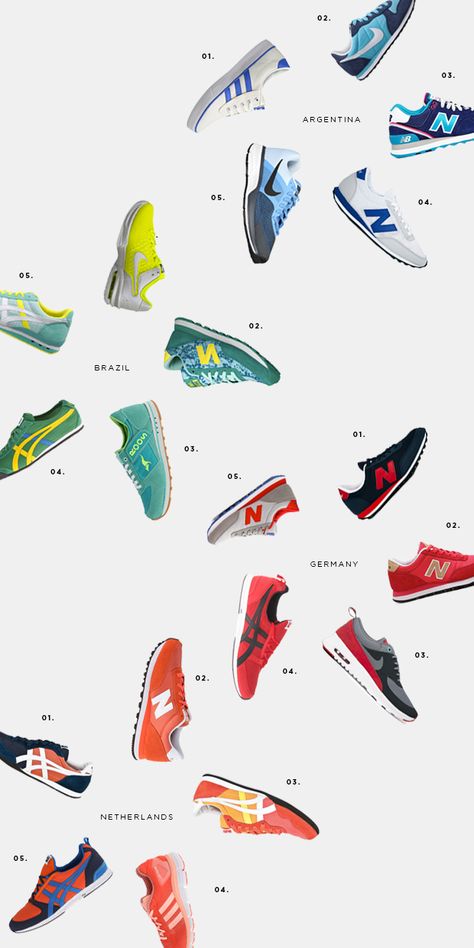 World Cup-Inspired Sneaker Style: Pick Your Team Colors | Verily Sneaker Ads, Netherlands Football, Shoes Poster, Urban Sport, Shoe Poster, Creative Layout, Photo Collage Design, Soccer Fan, Image Layout