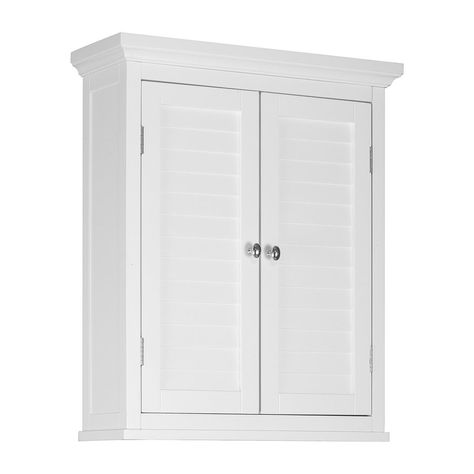 Product Image 1 Uk Ikea, Bathroom Wall Cabinet, Bathroom White, Marble Floors, House Paint Interior, Bath Renovation, Bathroom Wall Cabinets, Wooden Bathroom, Shutter Doors