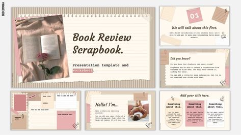 Scrapbook Presentation, Powerpoint Background Templates, Laboratory Design, Presentation Slides Design, Professional Powerpoint Presentation, Cute Scrapbooks, Book Presentation, Scrapbook Template, Powerpoint Slide Designs