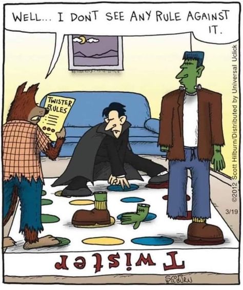 Halloween Humor, Halloween Jokes, Halloween Memes, Halloween Quotes, Halloween Cartoons, Holiday Humor, Argyle Sweater, What’s Going On, Funny Cartoons