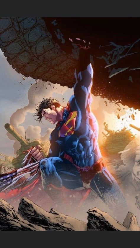 Superman Aesthetic Wallpaper, Superman Comic Art, Marvel And Dc Comics, Superman Pictures, Superman Gifts, Superman Artwork, Superman Wallpaper, Dc Comics Wallpaper, Superman Man Of Steel