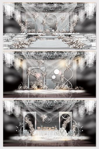 Wedding Tools, Wedding Background Decoration, Wedding Stage Design, Ocean Wedding, Wedding Backdrop Design, Wedding Backdrop Decorations, Wedding Design Decoration, Gray Wedding, Grey Wedding