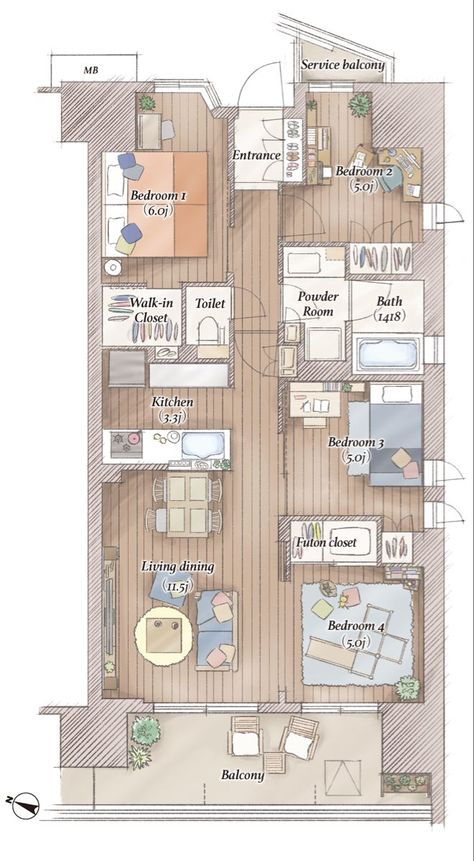 Japan House Layout, Japan Apartment Layout, Small Japanese House Plans, Japanese Mansion Floor Plan, Japanese Floor Plan, Japanese Home Layout, Japanese Apartment Layout, Japanese House Layout, Japanese House Plan