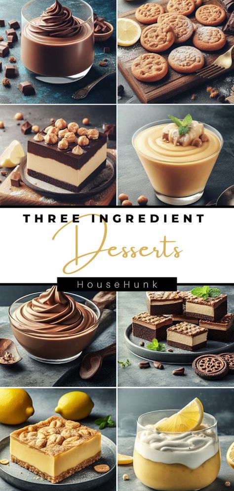 Desserts With Basic Ingredients, 5 Minutes Desserts, Apple Pie Dumplings, 30 Minute Desserts, Unusual Dessert, Chocolate Covered Bananas Frozen, Pastries Recipes, Nutella Fudge, 3 Ingredient Desserts