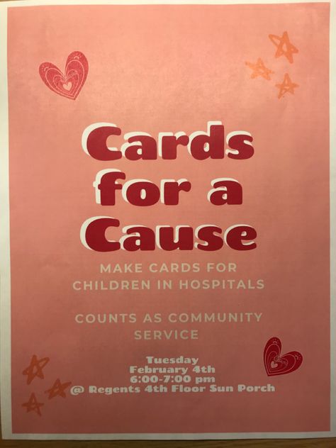 Ideas For Student Council Activities, Ra Social Programs, Ra Event Ideas, Ra Program Ideas, Cards For Hospitalized Kids, Res Life Programs, Student Council Activities, Fundraiser Ideas School, Resident Assistant Programs