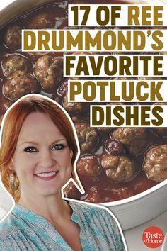 Crockpot Potluck, Pioneer Woman Recipes Dinner, Church Potluck Recipes, Best Potluck Dishes, Main Dish For Potluck, Ree Drummond Recipes, Easy Potluck, Potluck Dinner, Pioneer Woman Recipes