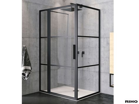 Clear Glass Shower Door, Bathroom Accesories, Shower Cabin, Plumbing Repair, White Shower, Bathroom Items, Black Shower, Glass Shower Doors, Stylish Bathroom