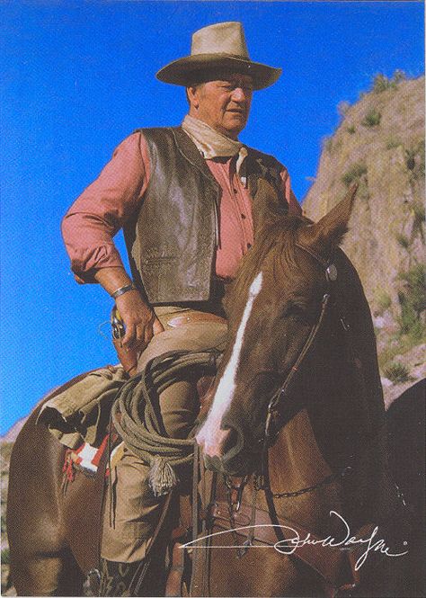 Big Jake John Wayne Quotes, John Wayne Movies, Western Hero, Tv Westerns, Actor John, Western Movie, Cowboys And Indians, On Horseback, Cowboy Art