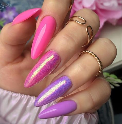 Violet Nails, Unicorn Nails, French Nail Designs, Dope Nail Designs, Dark Nails, Dope Nails, Purple Nails, Nails On Fleek, Nail Manicure