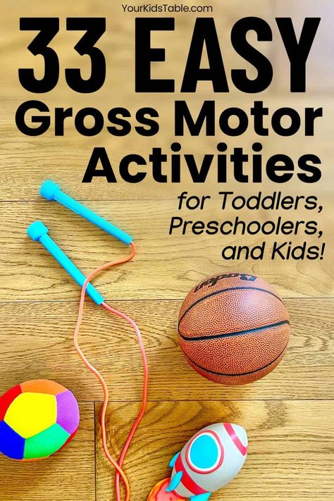 Gross Motor Activities For Toddlers, Physical Activities For Preschoolers, Motor Activities For Toddlers, Motor Skills Preschool, Nanny Activities, Outdoor Activities For Toddlers, Gross Motor Activity, Activities For Preschoolers, Gross Motor Activities