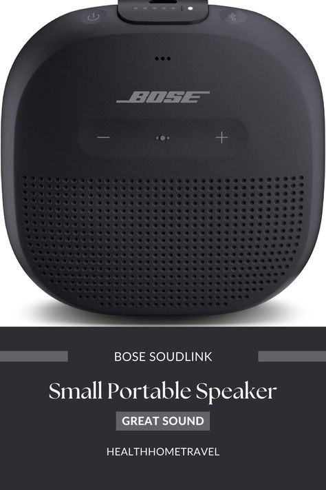 Bose SoundLink Micro Bluetooth Speaker: Small Portable Waterproof Speaker with Microphone, Black, Travels Well, Moveable, Fun, GREAT SOUND Bose Bluetooth Speaker, Waterproof Speaker, Portable Speaker, Bose Soundlink, Travel Fun, Bluetooth Speaker, Speaker, Sound, Black