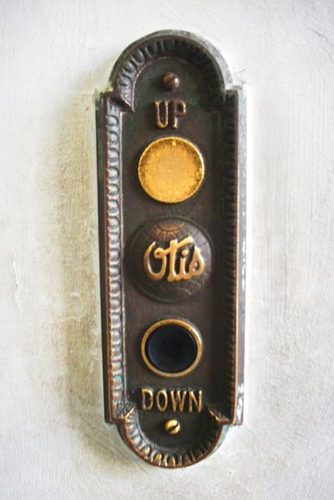 .Otis elevator buttons Vintage Elevator, Otis Elevator, Stair Elevator, Elevator Buttons, Elevator Lobby, Elevator Design, Tower Of Terror, Living Room Loft, Mid Century Christmas