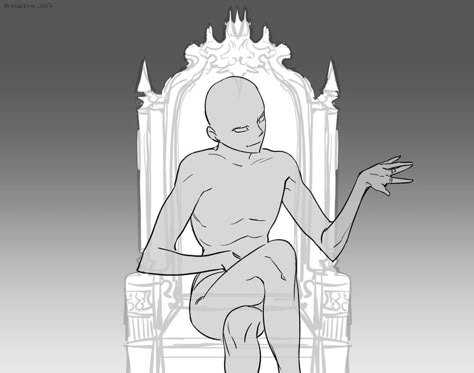 Pose Study Reference Drawing, Arrested Pose Reference, Dramatic Drawing Poses, God Reference Poses, Dramatic Poses Reference Drawing, Sitting On A Throne Reference, God Pose Reference, Crazy Poses Drawing Reference, T Pose Reference