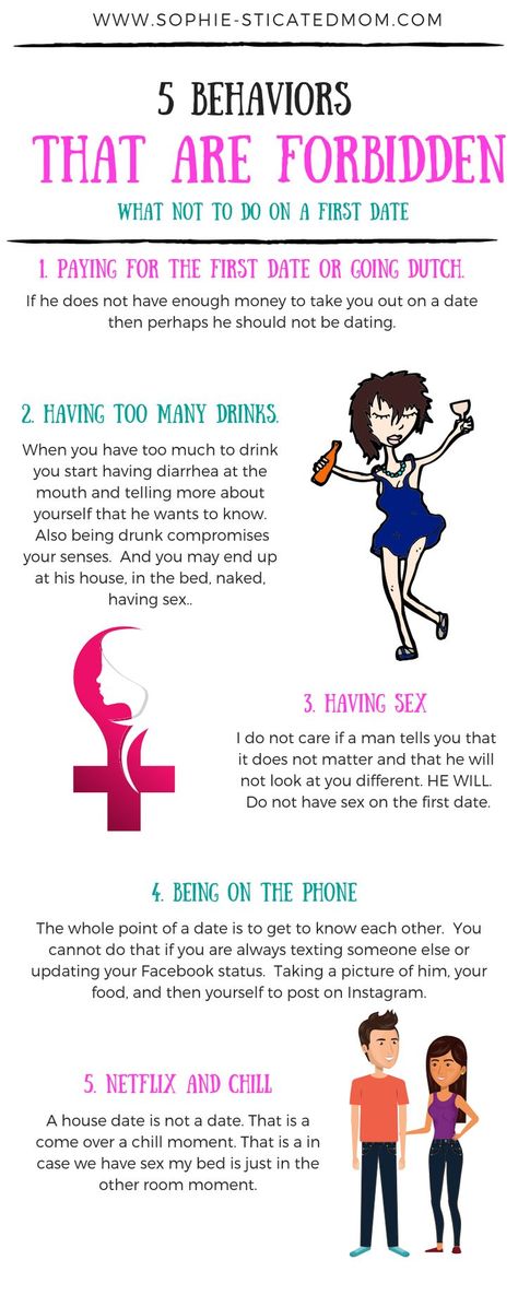 8 Behaviors That Are Forbidden & What Not To Do On A First Date. Your first date questions answers. These 8 tips will give you the dos and don’ts, rules, and what to do for a first date.  Infographic Online Dating Questions, First Date Rules, Date Questions, First Date Questions, Fun First Dates, First Date Tips, Date Tips, Stronger Relationship, Netflix Chill