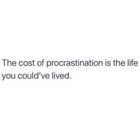 Business I Motivation I Quotes (@wordsofsuccess) posted on Instagram: “Opportunity cost is real... • Follow @WordsOfSuccess 👈🏽 • • • • • #emotional #intelligence #love #life #smart #business #motivation…” • Mar 26, 2021 at 6:13pm UTC Smart Motivation, Good Academic Quotes, Opportunity Cost Quotes, Stop Procastinacion Quotes, Quote For Productivity, Motivational Academic Quotes, Smart Girl Quotes, Quote About Procrastination, Cost Of Procrastination