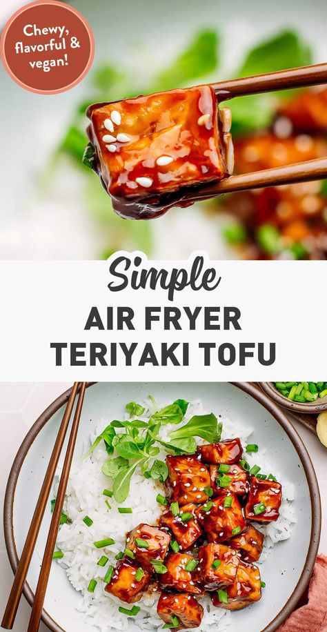 Terriyaki Tofu, Tofu Dinner Recipes, Tofu Recipes Healthy, Tofu Recipes Easy, Teriyaki Tofu, Recipes Instant Pot, Tofu Stir Fry, Tofu Dishes, Homemade Teriyaki Sauce