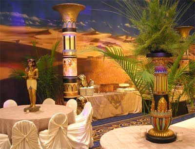 Night by the Nile Party Themes Ideas For Adults, Egyptian Prom, Farewell Dance, Arabian Nights Prom, Mummy Party, Egypt Wedding, Egypt Party, Egyptian Themed Party, Egyptian Halloween