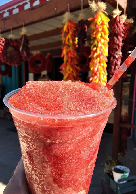 Cherry 🍒 Cider Slushy. A Lincoln County treat. Cherry Slushie, Slushies, Cider, Food Drinks, Cherry, Drinks