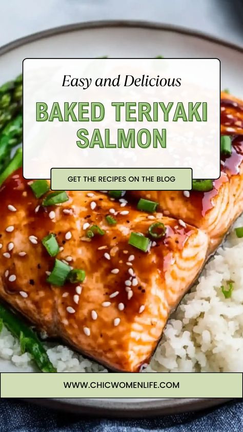 Baked Teriyaki Salmon Keto Teriyaki Salmon, Teriyaki Salmon Recipes Baked, Teriyaki Salmon Recipes, Teriyaki Salmon Baked, Terriyaki Sauce, Salmon Recipes Baked, Salmon Teriyaki, Baked Teriyaki Salmon, Salmon Teriyaki Recipe