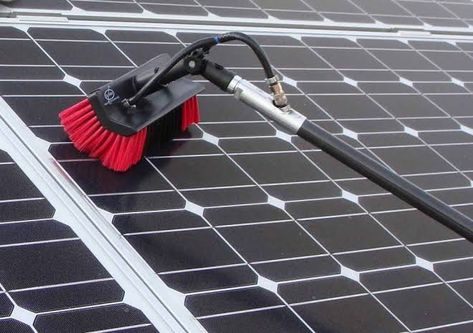 How To Clean Solar Panels (Easy Cleaning Guide) - Lets Save Electricity Wind Generator, Best Solar Panels, Cleaning Guide, Photovoltaic Panels, Solar Electric, Solar Technology, Save Electricity, Solar Panel System, Solar Energy System