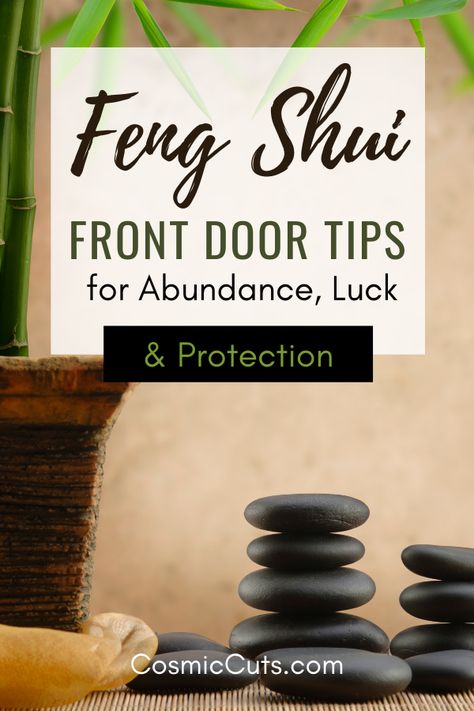 Feng Shui Front Door, Feng Shui Basics, Feng Shui Colors, Front Door Plants, Feng Shui Guide, Fen Shui, How To Feng Shui Your Home, Feng Shui Wealth, Door Protection