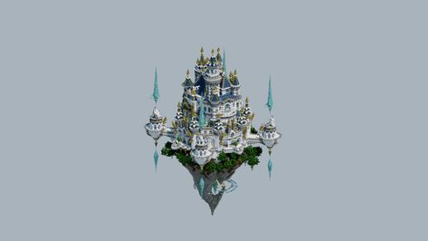 Floating Marble Castle - Creative Mode - Minecraft Discussion - Minecraft Forum - Minecraft Forum Minecraft Acacia, Minecraft Cactus, Minecraft Floating, Minecraft Wooden House, Floating Castle, Castle Minecraft, Minecraft Java Edition, Minecraft Java, Marble House