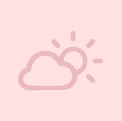 Ww App Icon Aesthetic, Weather Icon Pink, Iphone13 Pink, Iphone Wallpaper Rock, Pink Apps, Icon Rose, Rosa Bb, Pink Ios, Pink App Icon