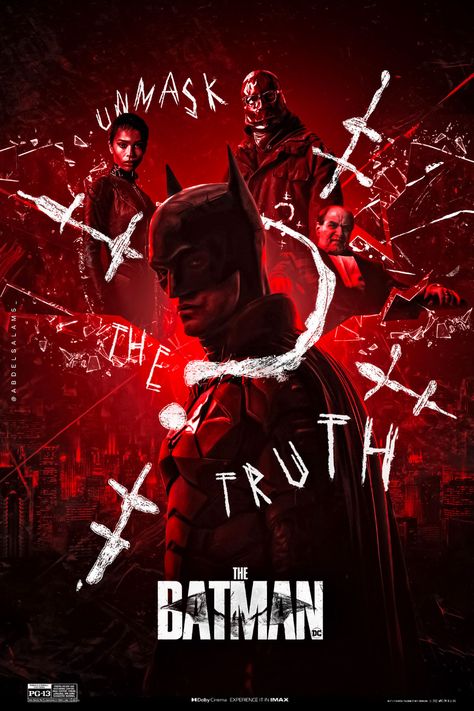 Batman Movie Posters, Art Dc Comics, The Batman Movie, The Batman 2022, Batman Comic Wallpaper, Batman 2022, Posters Movie, Tipografi 3d, Batman Fan Art