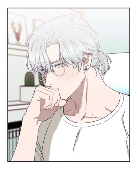 @kazhubs on Instagram: “him with the lil ponytail and glasses is😳 manhwa: stranger than friends author: yeoro illustrator: sagold tags; #anime #animeicons…” Stranger Than Friends, Lezhin Comics, Fictional Men, Drawing Expressions, Anime Heaven, Anime Dancer, Manga Love, Manga Boy, Character Design Male