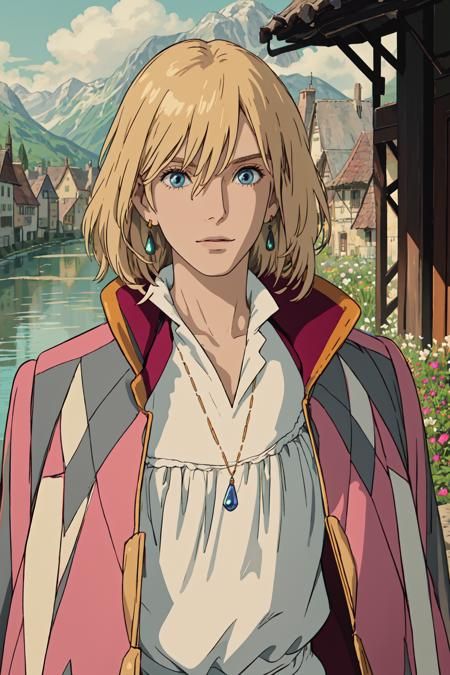 قلعة هاول المتحركة, Howl's Moving Castle Howl, Howls Moving Castle Art, Ghibli Studios, Art Studio Ghibli, Howl Pendragon, 하울의 움직이는 성, Personajes Studio Ghibli, Studio Ghibli Background