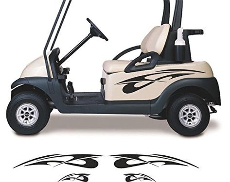 Golf Cart Decals, Racing Graphics, Walmart Customers, Cornhole Decals, Truck Racing, Racing Stickers, Golf Cart Accessories, Go Carts, Golf 5