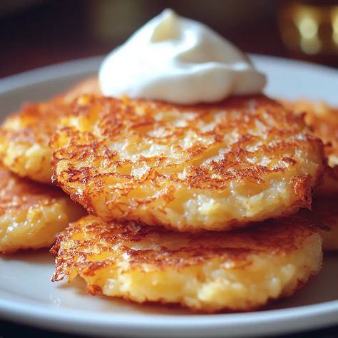 Polish Potatoes Pancakes, Potato Pancakes Shredded, Polish Potato Pancakes Shredded, Perkins Potato Pancake Recipe, Polish Potato Pancakes, Potato Pancakes Easy, Crispy Pancakes, Best Roast Potatoes, Pancake Shapes