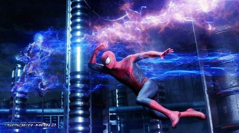 'The Amazing Spider-Man 2' Spiderman Electro, Amazing Spider Man 3, Andrew Garfield Spiderman, Garfield Spiderman, Days Of Future Past, The Amazing Spider Man, Spider Man 2, Amazing Spider Man, Marvel Entertainment