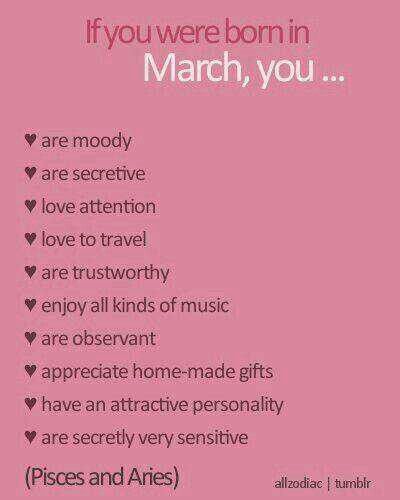 Me Zodia Pești, March Pisces, Pisces Personality, All About Pisces, March Baby, Pisces Traits, Born In March, Aries And Pisces, Pisces Girl