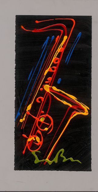 Festival jazz e blues Maresias Saxophone Painting Acrylics, Jazz Music Art, Simon Bull, Saxophone Art, Bull Images, Arte Jazz, Jazz Painting, History Major, Bull Art