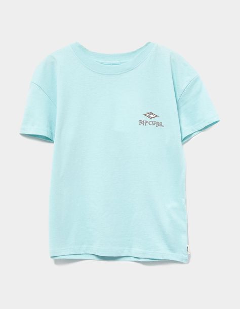 RIP CURL Shore Break Girls Tee Preppy Tee Shirts, Beachy T Shirts, Cute Summer Tees, Lacrosse Fits, Summer Graphic Tees, Preppy Tee, Cute Summer Shirts, Summer Wishlist, Preppy Tops