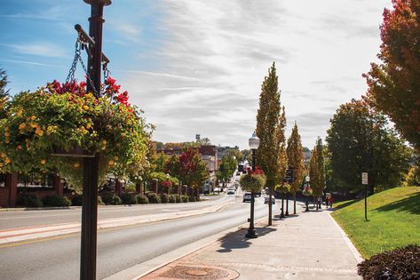 Blacksburg: Where to Go in Virginia Tech's College Town Blacksburg Virginia, Blacksburg Va, Top Of The Stairs, College Town, Virginia Tech, Appalachian Trail, Northern Virginia, Hiking Trails, Where To Go