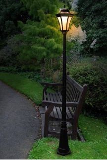 Cavo Tagoo Mykonos, Solar Lamp Post, Landscape Lighting Design, Outdoor Lamp Posts, Lamp Post Lights, Backyard Lighting, Solar Lamp, Solar Garden, Patio Lighting