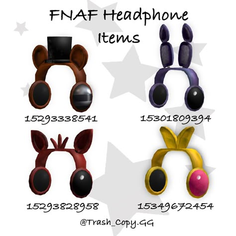 Fnaf Berry Avenue Codes, Fnaf Roblox Codes, Fnaf Roblox Avatar, Fnaf Items, Outfit Codes For Brookhaven, Roblox Items, Fnaf Crafts, Brookhaven Codes, Bloxburg Decals Codes Wallpaper