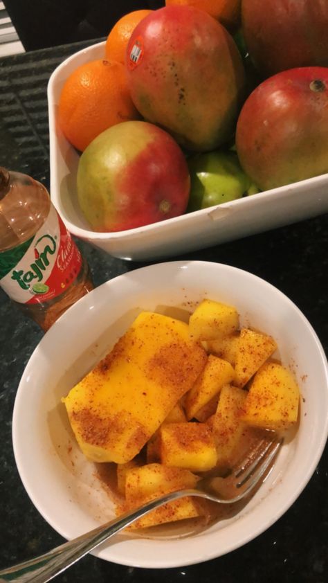 Mangos With Tajin And Chamoy, Mango And Tajin, Mango And Tajin Snack, Mango With Tajin, Tajin Mango, Mango Tajin, Emma Chan, Graduation Food, Mexican Snacks