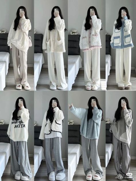 Comfy Korean Outfits, Winter Outfits Korean, Tomboy Stil, Outfit Ideas For School, Outfit Ideas Winter, Outfit Korean Style, Simple Style Outfits, Korean Outfit Street Styles, Winter Outfit Ideas