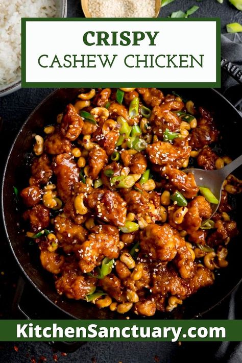 Sweet Chilli Chicken, Cashew Chicken Recipe, Making Fried Chicken, Chicken Kitchen, Chicken Rice Bowls, Better Than Takeout, Friday Night Dinner, Chilli Chicken, Cashew Chicken